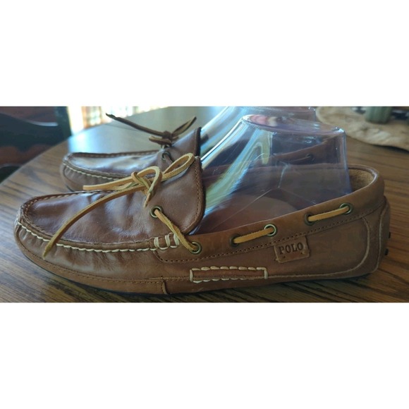 Polo Ralph Lauren Loafers Mens 9.5 D Wyndings Driving Moccasin Leather Shoes main image 9